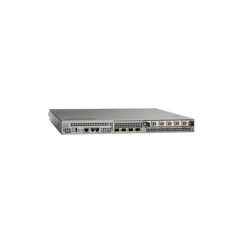 Cisco ASR 1001, 10,100,1000 Mbit/s, 10/100/1000Base-T(X), Ethernet (RJ-45), ADSL, AES,IPSEC, Grau