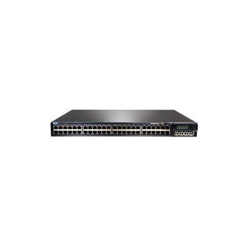 Juniper EX4200, ungemanaged, 24000 Eintragungen, 101 Mpps, 136 Gbit/Sek, 930W, 442 x 417 x 43 mm