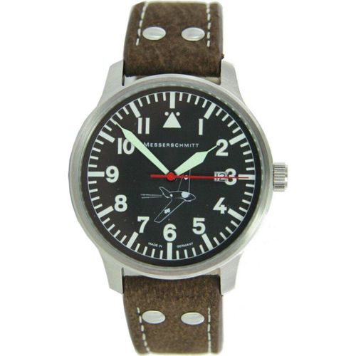 Aristo Herren Messerschmitt Uhr Fliegeruhr 163-42S