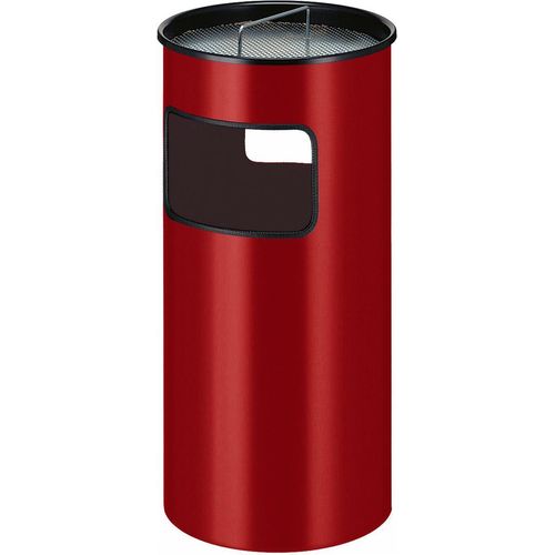 Ascher-Papierkorb, 50 Liter - Rot