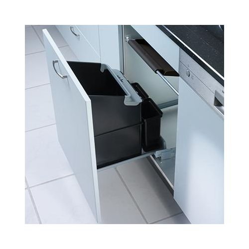 Naber Müllex Oekonom 35 2 2. Abfallsammler, anthrazit. - Mülleimer