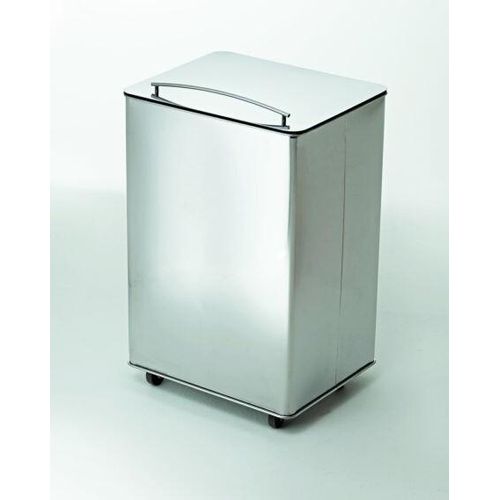 Graepel High Tech hochwertiger Mülleimer Differenziata aus Edelstahl