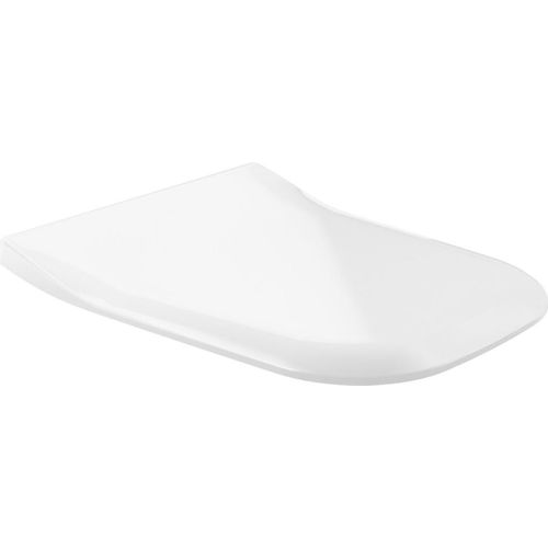 Villeroy & Boch Joyce WC-Sitz SlimSeat 9M62S1 mit Quickrelease und Softclosing Funktion - Weiß Alpin - 9M62S101