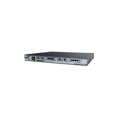 Cisco 2801, Ethernet, Fast Ethernet, SNMP 3, IPSec, DES, 3DES, AES 128, AES 192, & AES 256, 128 MB, 256 MB