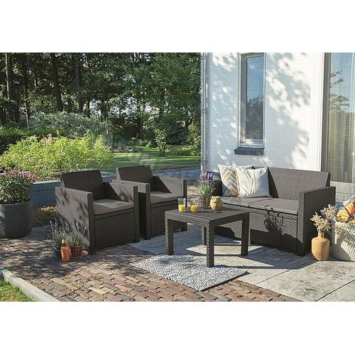 Gartenmöbel Keter Alabama Graphit, Möbelset 213968