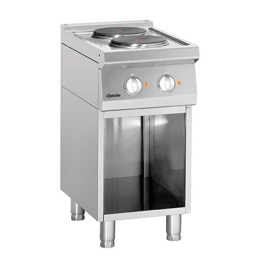Bartscher Elektroherd 700, B400, 2PL, UO