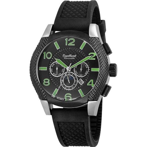 Engelhardt Herrenuhr mit Kautschukarmband