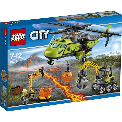 LEGO® City Vulkan-Versorgungshelikopter 60123