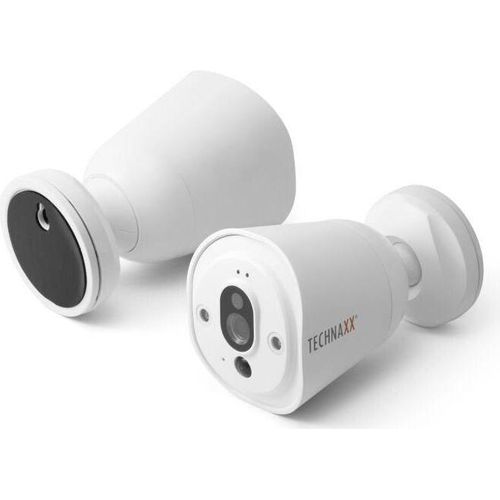 Technaxx Easy IP-Cam HD kabellos TX-55 weiß, Spritzwassergeschützt