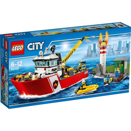 LEGO® City Feuerwehrschiff 60109