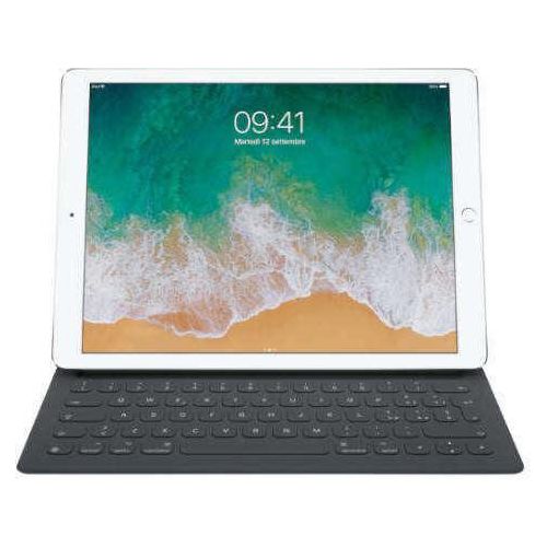 Apple MNKT2T/A, QZERTY, Apple, iPad Pro 12.9", Schwarz, Staubresistent, Kratzresistent, Andocken