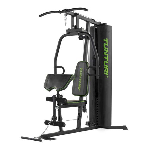 Tunturi Kraftstation HG20, MultiGym mit 12 Gewichten a 5 kg, Gewichtsblock 60 kg,