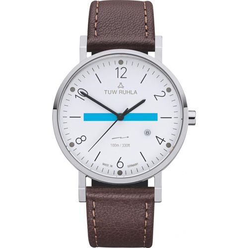 TUW Ruhla Thuringia Quartz 60140-031614A Herrenarmbanduhr Klassisch schlicht