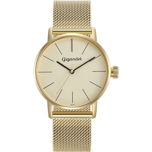 Gigandet Quarzuhr Edelstahl Gold Minimalism - G43-021