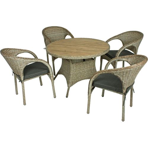 Tischgruppe BASTIA 5-tlg.. Gartengruppe