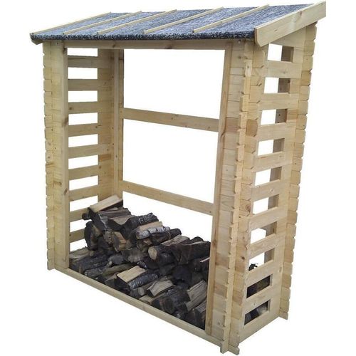 Kaminholz-Unterstand Roma - 1,80 x 0,70 Meter