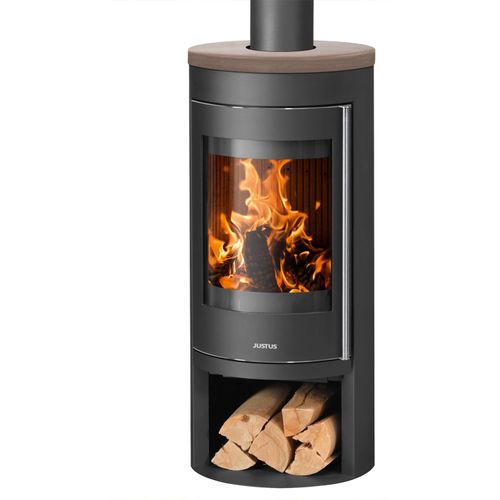 Kaminofen Justus Mino 2.0 raumluftunabhängig Keramik grappa 5kW