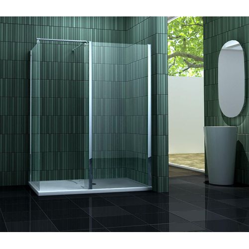 Schneckendusche GRANEL 150 x 90 x 195 cm ohne Duschtasse