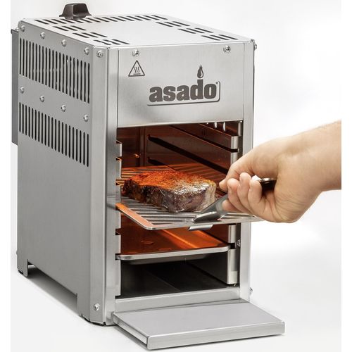 Asado Hochtemperatur Gasgrill "Compact", 800° Oberhitze
