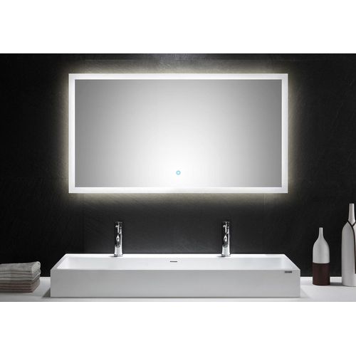 LED Spiegel 120x65 cm mit Touch Bedienung