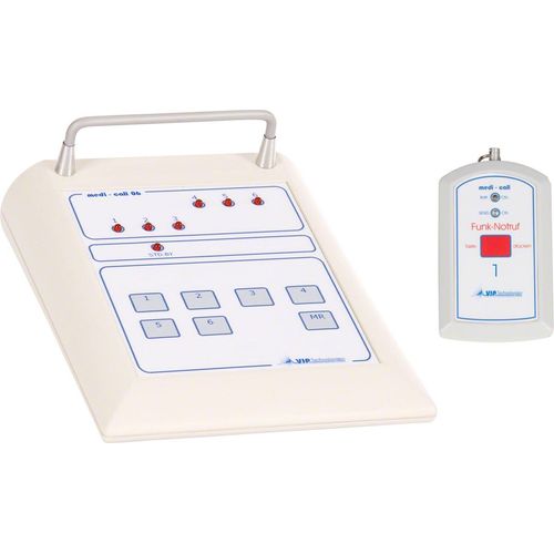 Notrufanlage Empfangseinheit medi-call 06, 6 Kanäle inkl. 1 Sender