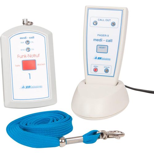 Notrufanlage Empfangseinheit Pager X inkl. 1 Sender