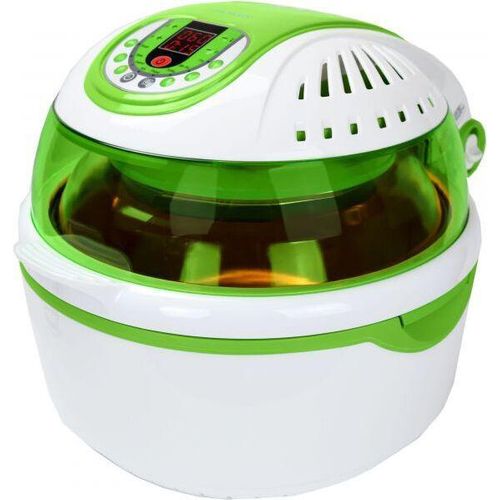 Heißluftfritteuse | 10L | 1400W | 20 Programmen | Grün – Ziles
