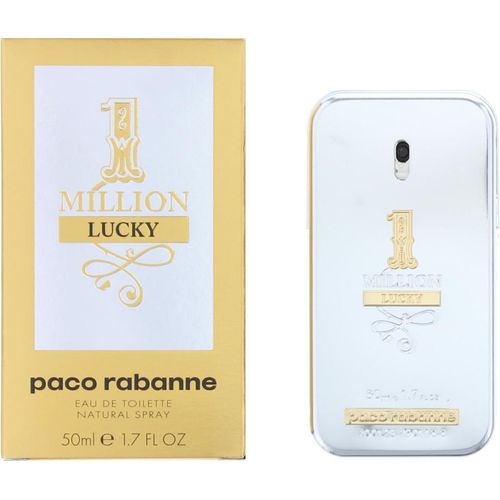 Rabanne 1 Million Lucky, Männer, 50 ml, Spray, ALCOHOL DENAT. PARFUM (FRAGRANCE) AQUA (WATER) BENZYL SALICYLATE ETHYLHEXYL METHOXYCINNAMATE..., 1 Stück(e)