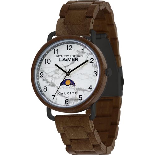 LAiMER Herren Holz Armbanduhr - 0124 Gottfried