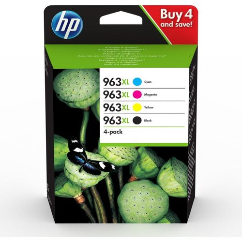 HP 963XL Tintenstrahl Tintenpatrone - CMYK - Original - Blisterverpackung - 4 Pack - Tintenstrahl - 4er Pack