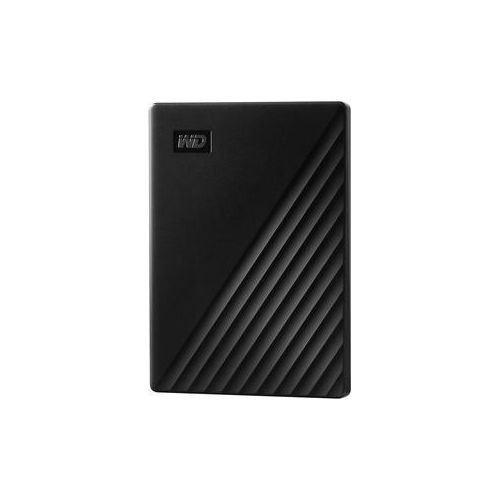 WD My Passport Tragbar Festplatte - Extern - 2 TB - Schwarz - USB 3.2 - 256-bit Verschlüsselungsstandard