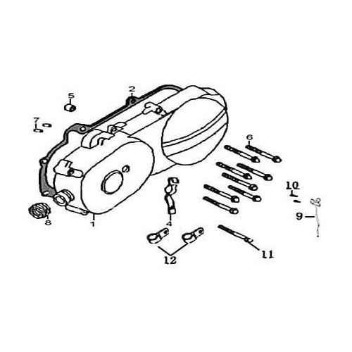 Rex Palermo Motor 50ccm 4Takt 139QMB 50ccm 4Takt 740375 Motorroller.de 139QMA 50ccm-4Takt Scooter Hagebau Palermo 50 Ersatzteil Service Inpektion