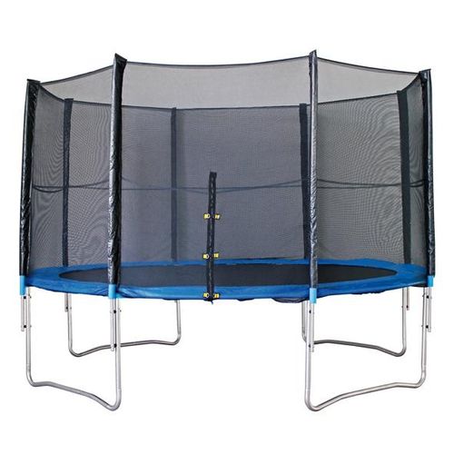 Trampolin mit Sicherheitsnetz