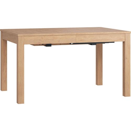 Esstisch ausziehbar, Farbe: Eiche - Abmessungen: 140 - 340 x 90 cm (B x T)