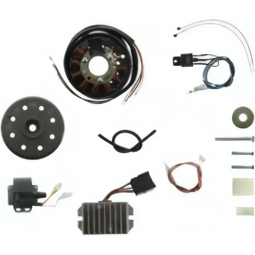 Lichtmagnetzündanlage Lichtleistung 6V 75W - IWL Pitty, SR56 Wiesel, SR59 Berlin, TR150 Troll