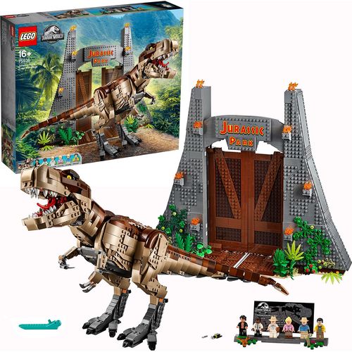 LEGO 75936 Jurassic World Jurassic Park: T. Rex' Verwüstung