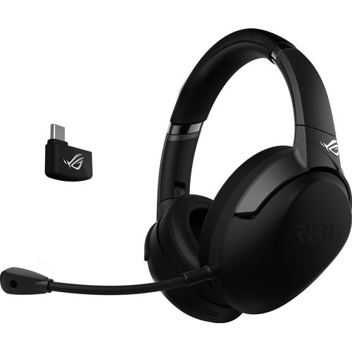 ASUS ROG Strix Go 2.4 Gaming Headset (kabellos, 2,4 GHz, AI-Noise-Cancellation, PC, Konsole) schwarz