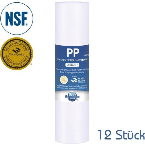Big Blue Sedimentfilter 20 Zoll 1 Micron 12 Stück
