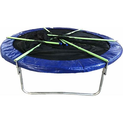 Best Sporting 57139 Trampolin Sports 366 Ø incl. Netz faltbar blau/grün