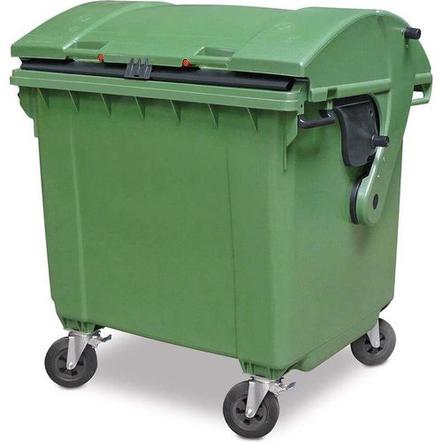 BRB 1100 Liter Großmüllbehälter/Müllcontainer nach EN 840, MGB grün Image