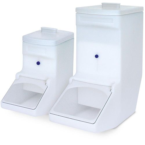 2x Zutatenbehälter mit Dosierklappe, 1x 21 Liter Zutatenbehälter + 1x 61 Liter Zutatenbehälter Image