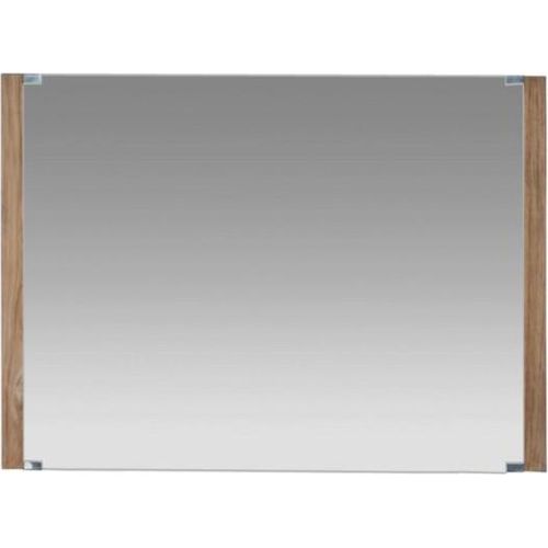 Teako Design Badspiegel Hofors Teakholz Massivrahmen 120x70 cm