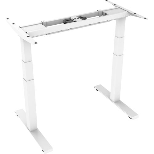 Tischgestell höhenverstellbar weiss