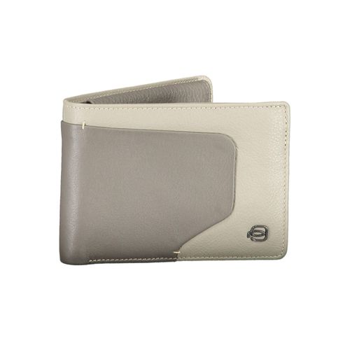 PIQUADRO Akron Geldbörse mit RFID-Blocker Grau