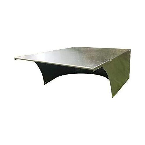 Garage für Rasenroboter Rasenmäher Dach Automower Mähroboter Roboter Edelstahl