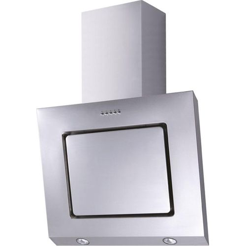 Dunstabzugshaube Schräghaube Kopffrei 60 cm Edelstahl Wandhaube Respekta