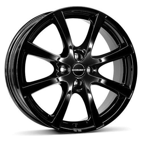 Borbet CWD black glossy 6x15 ET68 5.00x118 Hub Bore 71.10 mm - Alu felgen