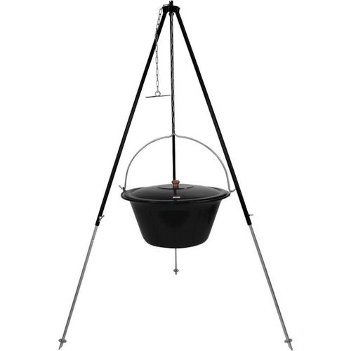Gulaschkessel 30 Liter Dreibein 180 cm mit Deckel