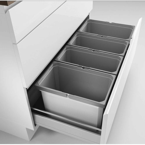 NABER Cox® Box 275 S/1000-4. Hellgrau, für Auszugstechnik 100 cm