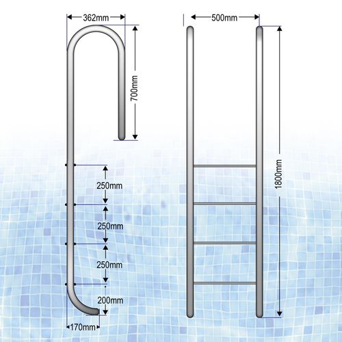 Standard -Standard -4 -Standardtreppe